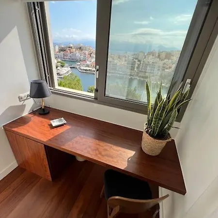 Σπίτι Με Τζακούζι - Θέα Θάλασσα Και Λίμνη By Giomameze Apartment Agios Nikolaos  Exterior photo