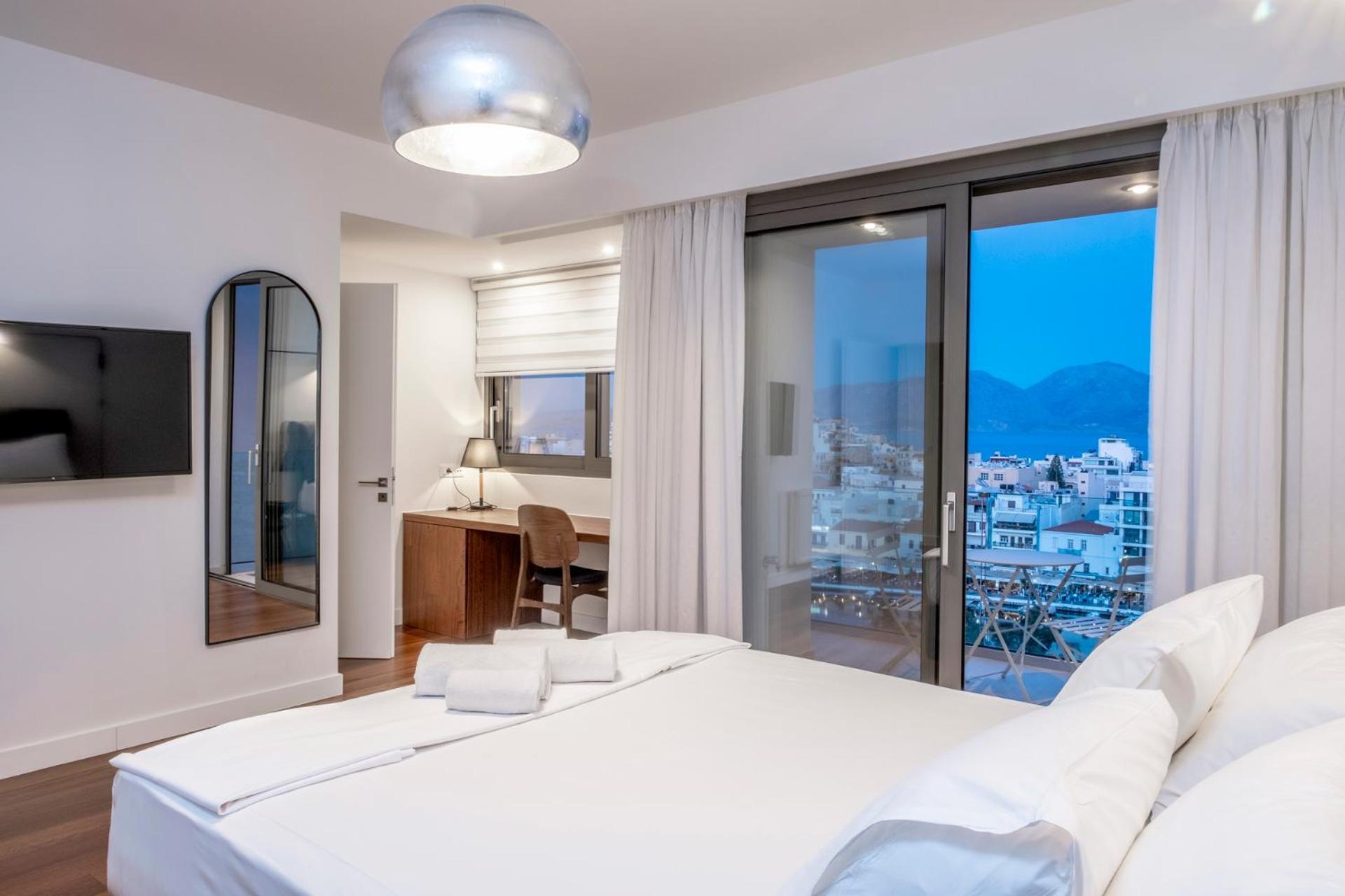 σπίτι με τζακούζι - θέα θάλασσα και λίμνη By Giomameze Appartement Agios Nikolaos
